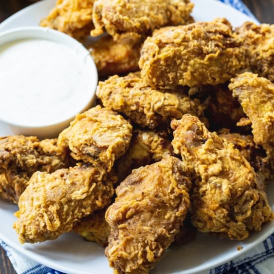 Spicy Fried Chicken Wings