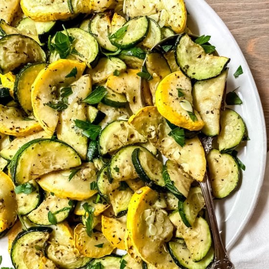 Air Fryer Zucchini and Squash
