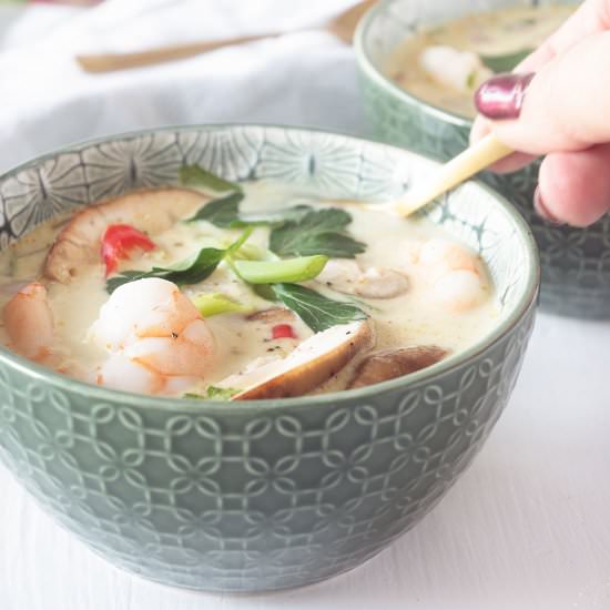 Tom Kha Goong soup