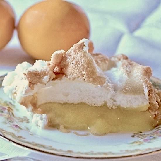 Lemon Pie with a Surprise Crust