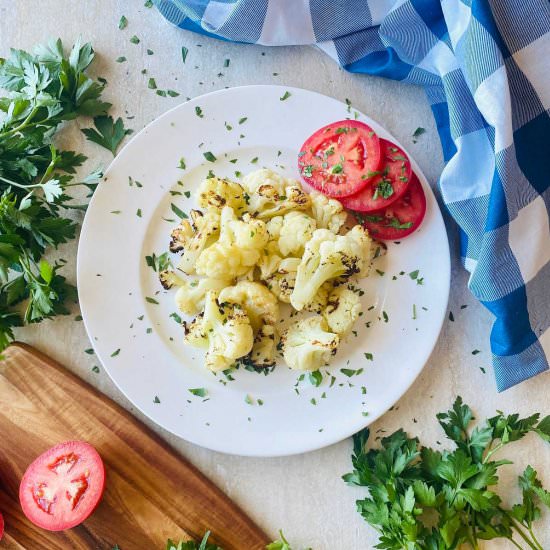 Frozen Cauliflower in Air Fryer