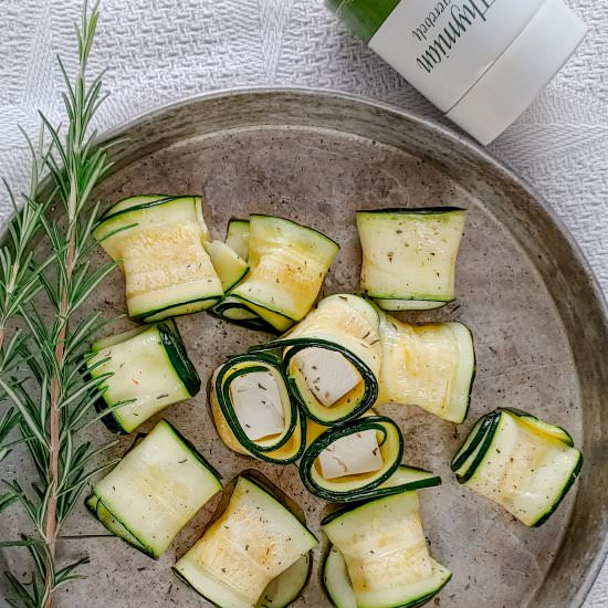 Zucchini-Feta Rolls