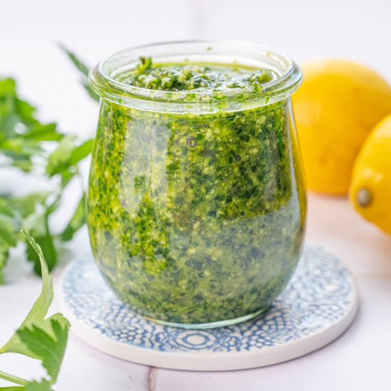 parsley pesto