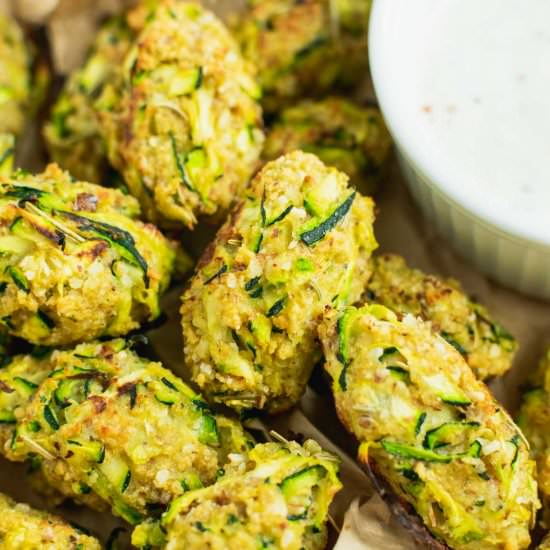 Parmesan Zucchini Tots