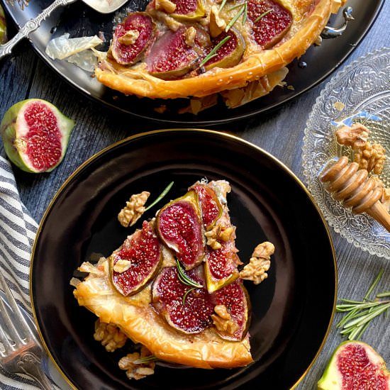 Fig Tart With Phyllo