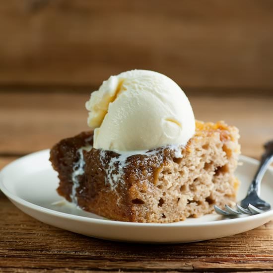 Best Peach Upside Down Cake!