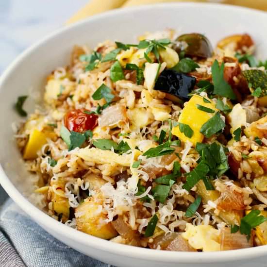 Zucchini Fried Rice