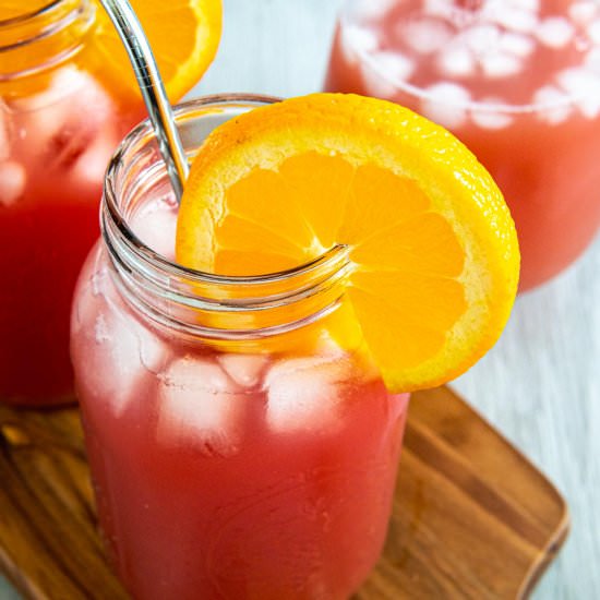 Iced Guava White Tea Lemonade