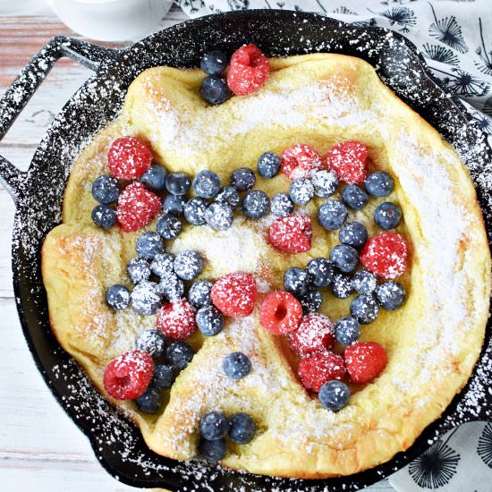 Puffed Pancake Breakfast Recipe