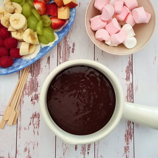 Chocolate fondue