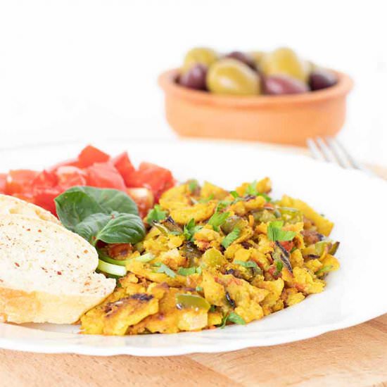 Vegan Scrambled Egg (No Tofu)