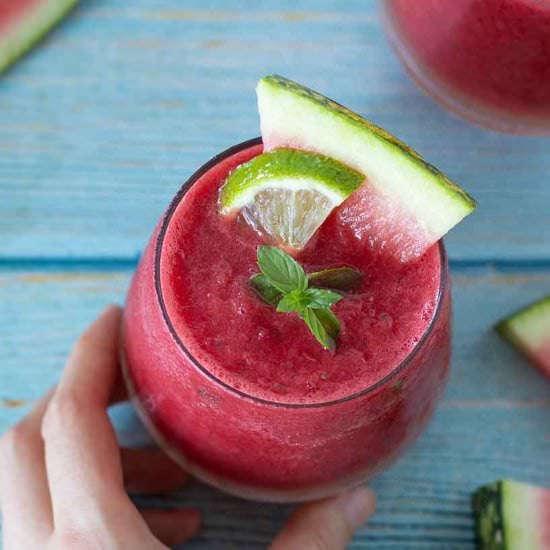 Refreshing Watermelon Slushie