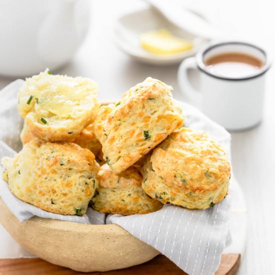 Cheese & Chive Scones
