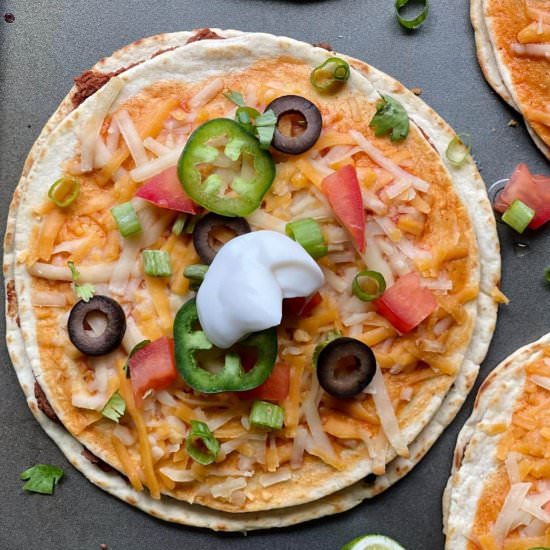 Vegan Mexican Pizza