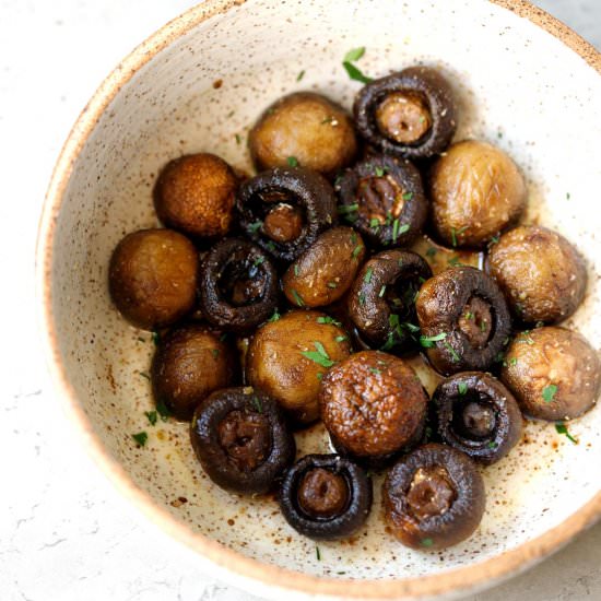 Air Fryer Mushrooms Recipe