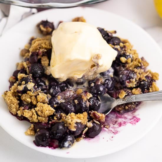 Blueberry Crisp
