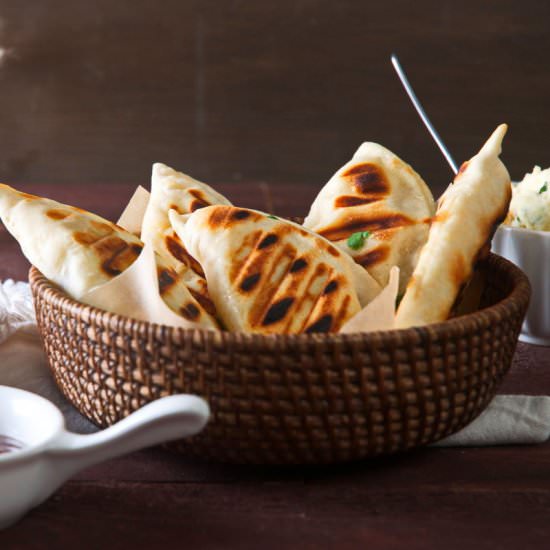 Grilled Pierogies
