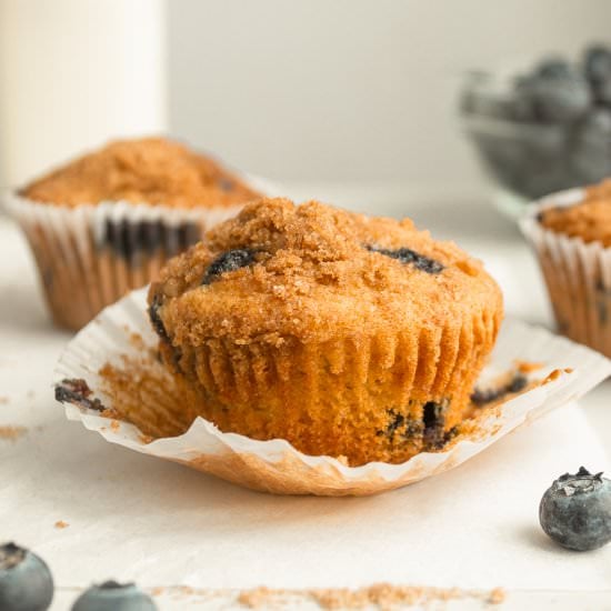 Blueberry Streusel Muffins