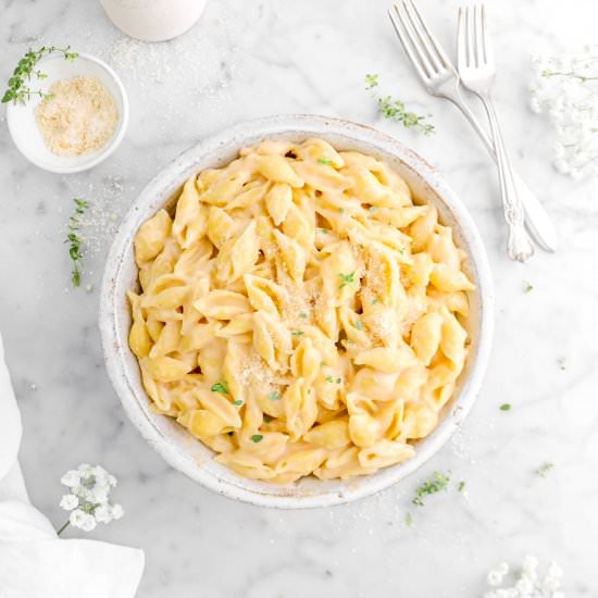 Creamy Four Cheese Mac and Cheese