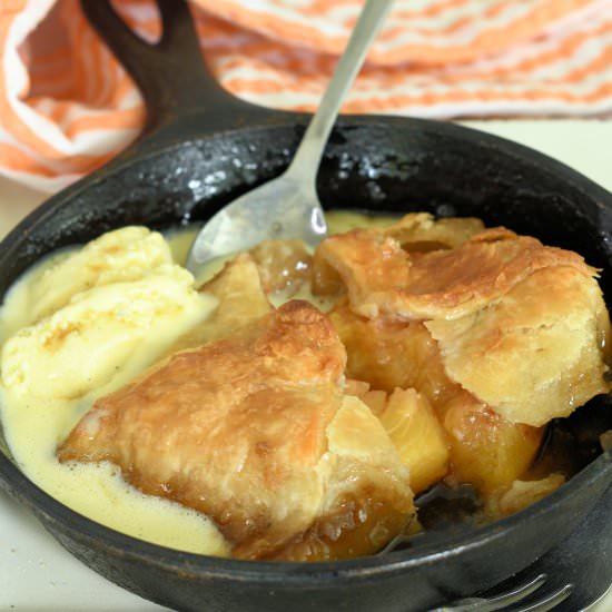 Peach Dumplings from Scratch
