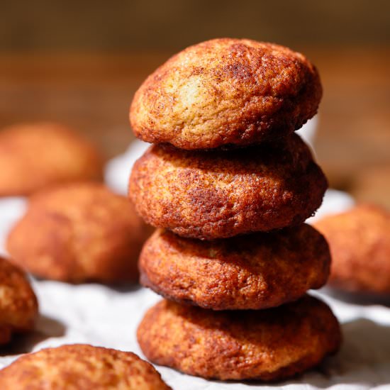 Vegan Miso Butter Snickerdoodles