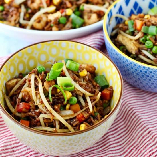 Chinese Cuban Fried Rice