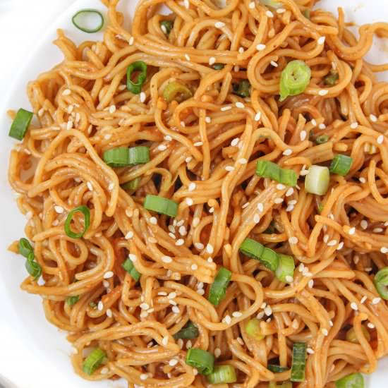 Hoisin Peanut Noodles