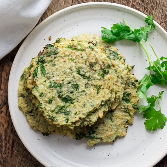 Cauliflower Egg Wraps