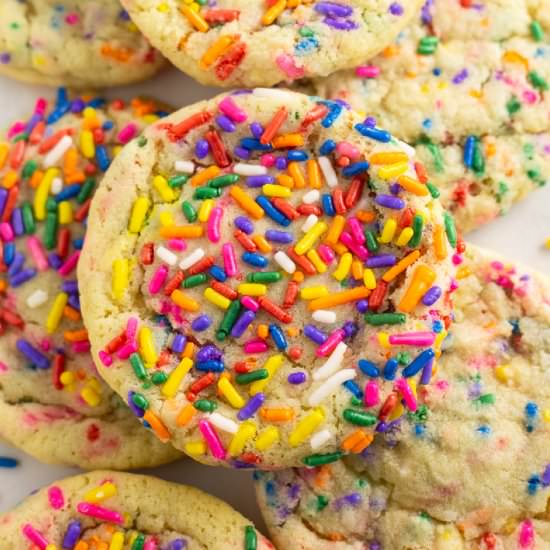 Homemade Funfetti Cookies
