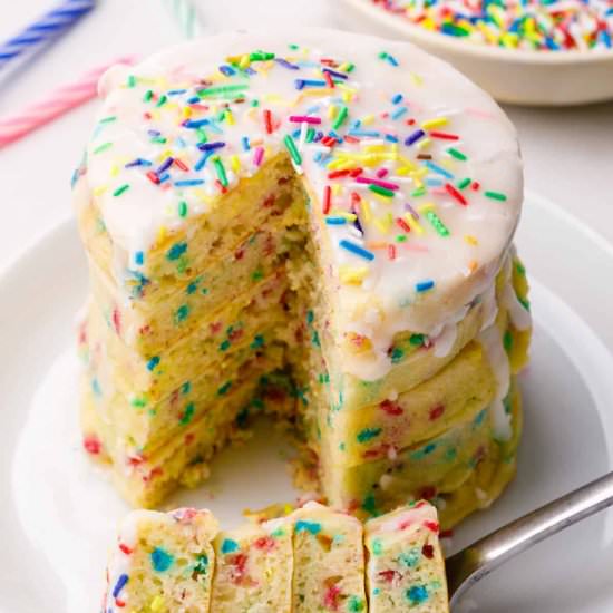 Birthday Cake Pancakes
