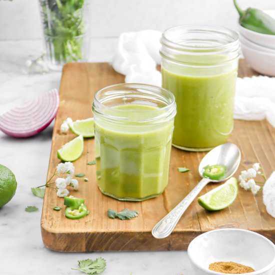 Easy Tomatillo Sauce (Salsa Verde!)