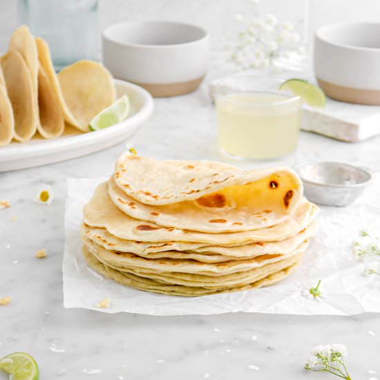 Homemade Flour Tortillas