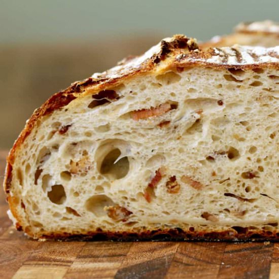 Pain au Bacon (Bacon Sourdough)
