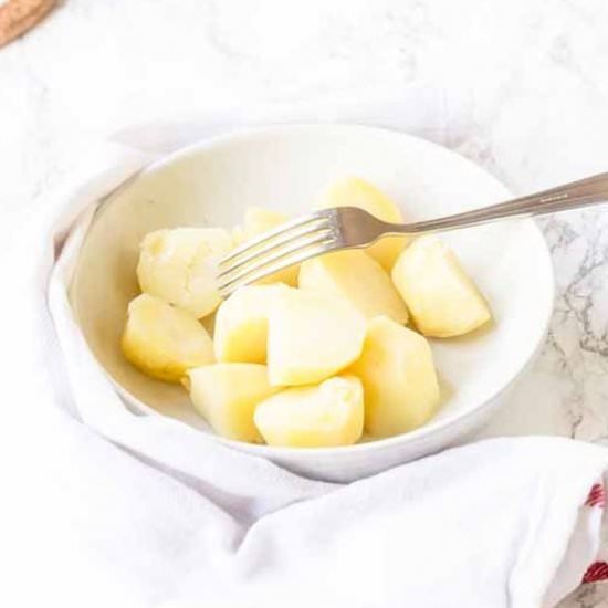 Oven boiled potatoes