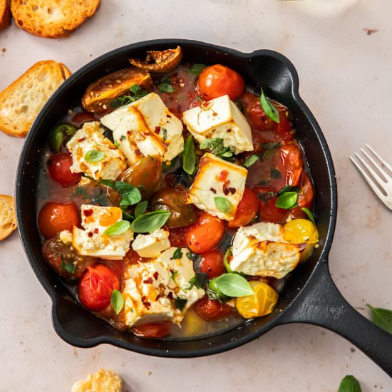 Baked Feta and Tomatoes