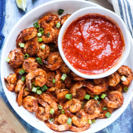 The Best Cajun Shrimp Cocktail