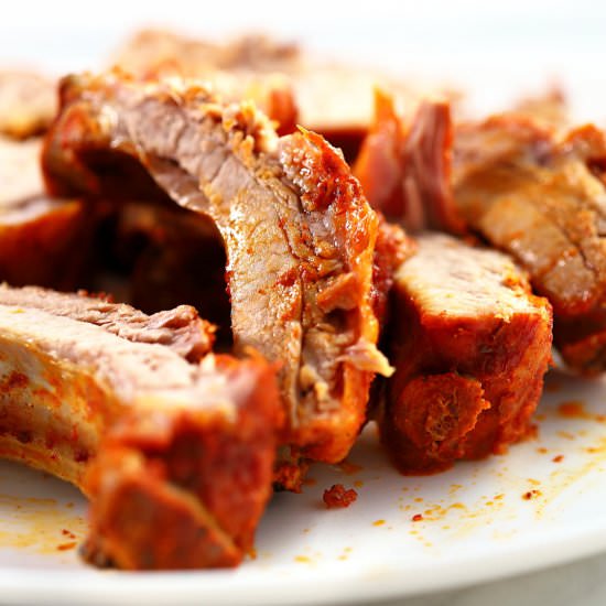 Oven Baked Pork Ribs