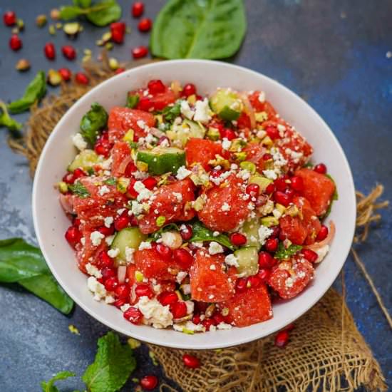Persian Watermelon Salad