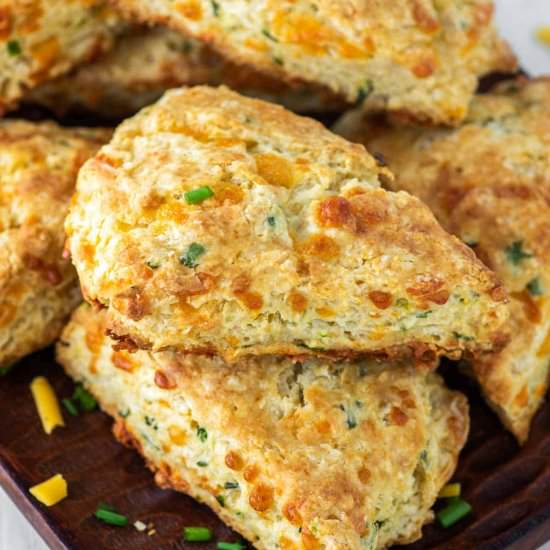 Cheese and Chive Scones