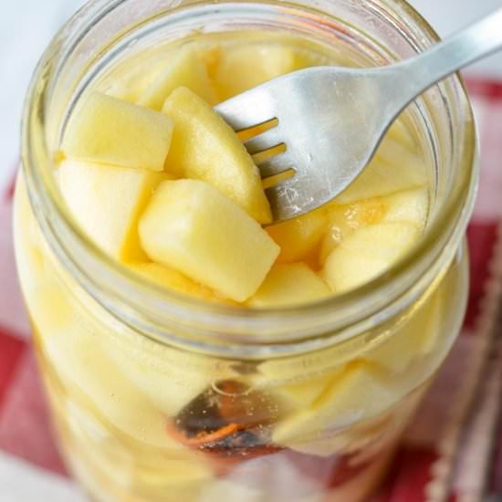 Easy Fermented Apples