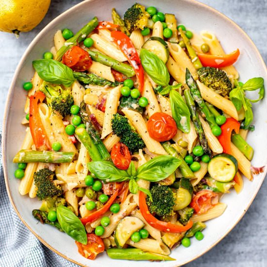 Instant Pot Pasta Primavera
