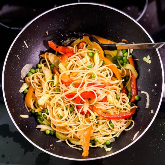 Vegan Shanghai Noodles