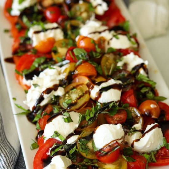 Burrata Caprese