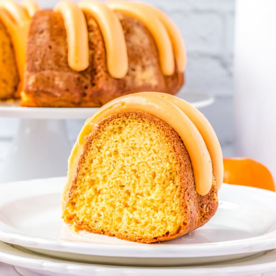 Orange Creamsicle Bundt Cake