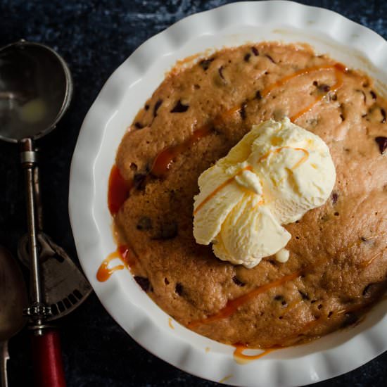 2 Minute Microwave Cookie Dough