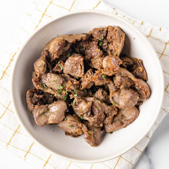 Air Fryer Chicken Gizzards