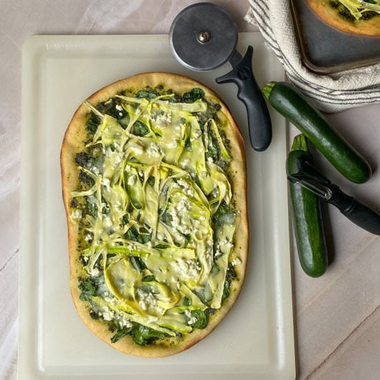 Pesto Veggie Pizza