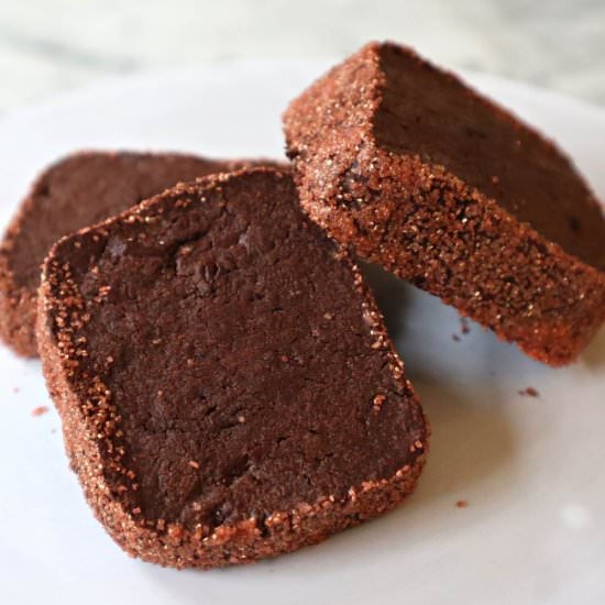 Chocolate Diamond Cookies
