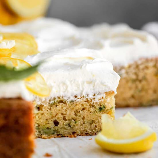 Lemon Zucchini Cake