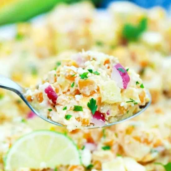 Mexican Street Corn Potato Salad